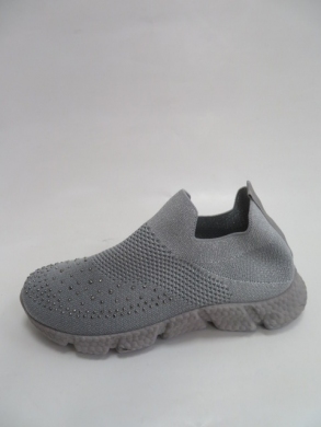 Buty sportowe damskie na płaskim (36-41) YF605 GREY