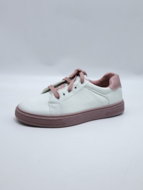 Buty sportowe damskie na płaskim (36-41) 916 PINK/WHITE