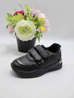 Buty sportowe dziewczęce (24-29) WW072 BLACK