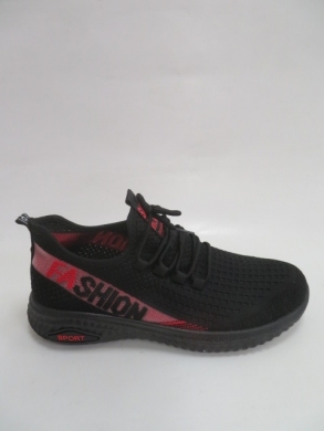 Buty sportowe męskie (40-45) AYD-1-2 BLACK/RED