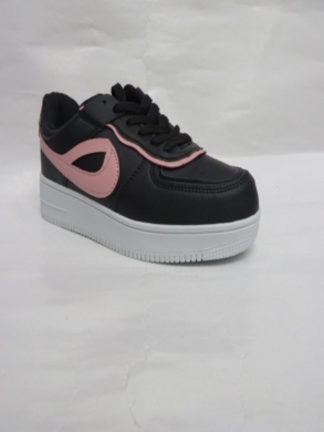 Buty sportowe damskie na płaskim (36-41) DN89-5 BLACK/PINK