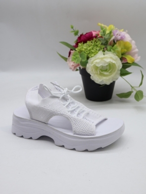 Sandały damskie na płaskim (36-41) 0182-2 WHITE