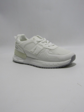 Buty sportowe damskie na płaskim (36-41) GG676 WHITE