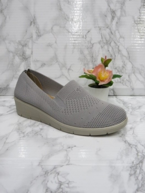 Półbuty damskie na koturnie (36-41) 0590 GREY