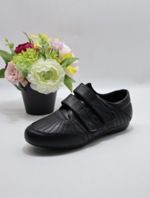 Półbuty damskie na płaskim (36-41) NZ1552 BLACK