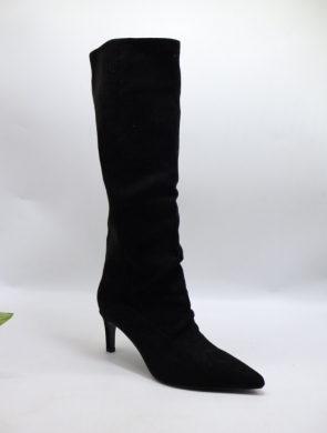 Kozaki damskie na szpilce (36-41) K7 BLACK