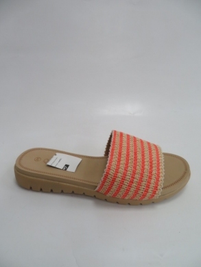 Klapki damskie na płaskim (36-41) 809 ORANGE