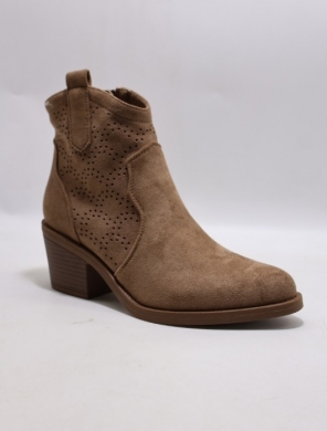 Botki damskie na obcasie (36-41) H253-3 COFFE