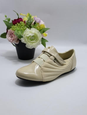 Półbuty damskie na płaskim (36-41) NW8012 BEIGE