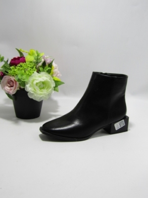 Botki damskie ocieplane na obcasie (36-41) LS5225 BLACK