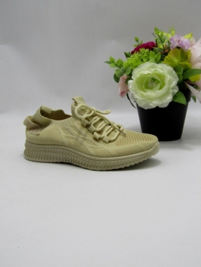 Buty sportowe damskie na płaskim (36-41) TA206 BEIGE