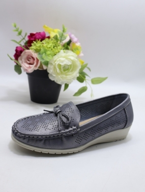 Mokasyny damskie na koturnie (36-41) YEHJ-233 BLUE