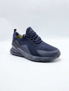 Buty sportowe damskie na płaskim (36-41) W1980B DBLUE