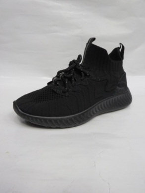 Buty sportowe damskie na płaskim (36-41) HD-1 BLACK