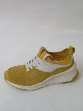 Sportowe Damskie na koturnie (36-41) GD-FT-72 MUSTARD
