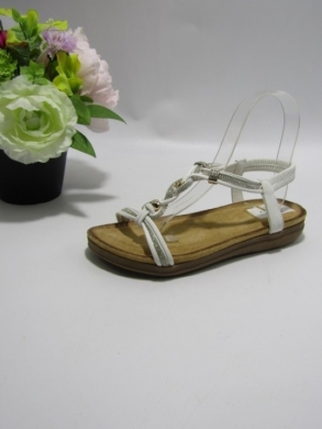 Sandały damskie na płaskim (36-41) LX-2552 WHITE