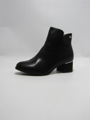 Botki damskie ocieplane na obcasie (36-41) SA3025-1BLACK