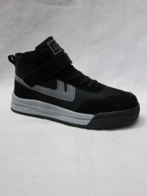Buty sportowe chłopięce (32-37) H303A BLACK/GREY