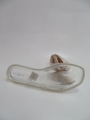Klapki damskie na płaskim (36-41) 3729 SILVER
