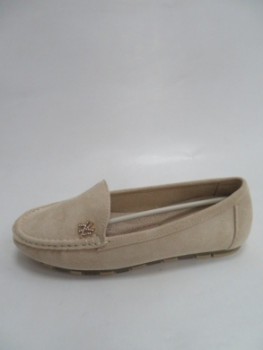 Mokasyny damskie na płaskim (36-41) GS13 BEIGE