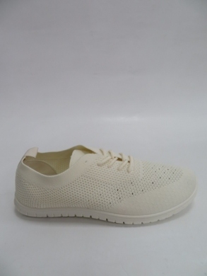 Tenisówki damskie na płaskim (36-41) HB-55 BEIGE