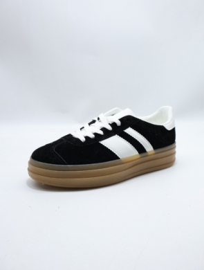 Buty sportowe damskie na płaskim (36-41) BH-2201 BLACK