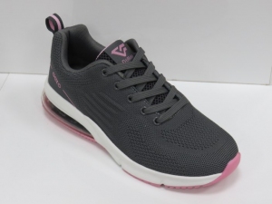 Buty sportowe damskie na płaskim (36-41) T-2178 GREY
