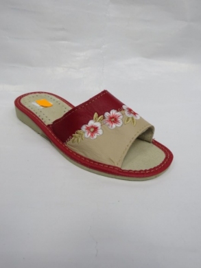 Kapcie damskie (37-41) SD119D Skórzane