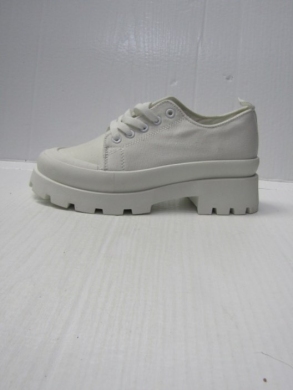 Półbuty damskie na płaskim (36-41) LA209 WHITE