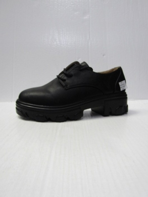 Półbuty damskie na płaskim (36-41) 6550 BLACK