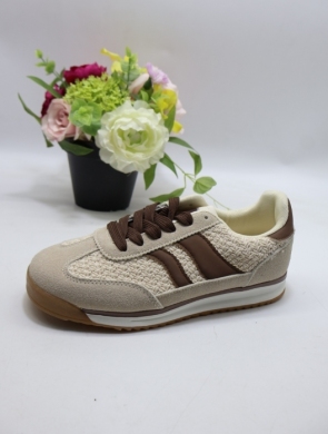 Buty sportowe damskie na płaskim (36-41) EV-510 BEIGE