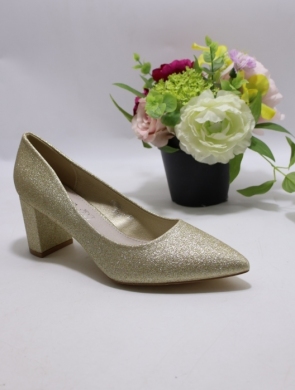 Czółenki damskie na obcasie (36-41) XHH2521-2 GOLD
