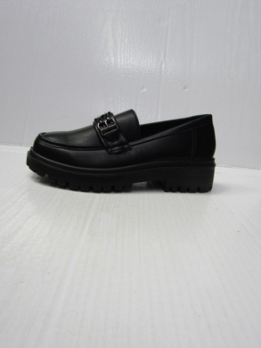 Mokasyny damskie na płaskim (36-41) TM2309 BLACK/PU