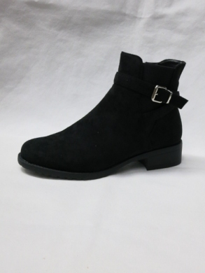 Botki damskie na płaskim (36-41) C281S BLACK