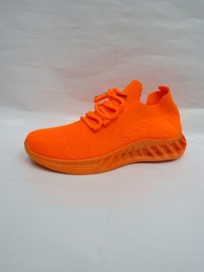 Buty sportowe damskie na płaskim (36-41) TA-27 ORANGE
