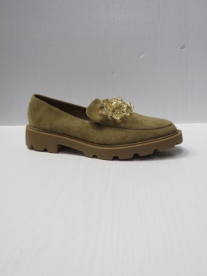 Mokasyny damskie na płaskim (36-41) JH321 KHAKI