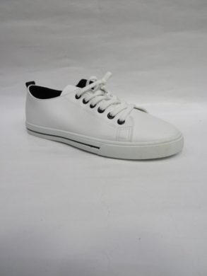 Tenisówki damskie (36-41) 3002 WHITE/BLACK