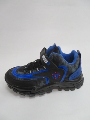 Sportowe Chłopięce (31-36) E55 BLACK/ROYAL