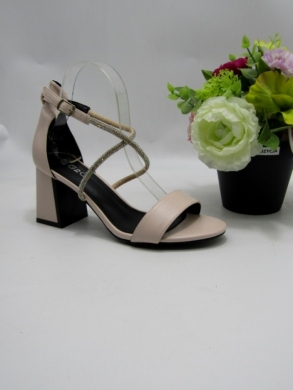 Sandały damskie na obcasie (36-41) XCM03 BEIGE