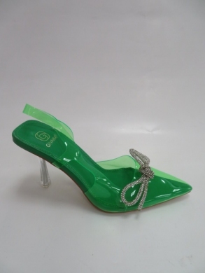 Sandały damskie na szpilki (36-41) BAY7 GREEN