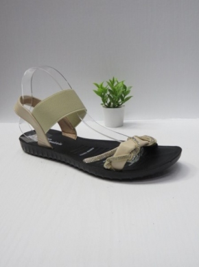 Sandały damskie na płaskim (36-41) C201 BEIGE