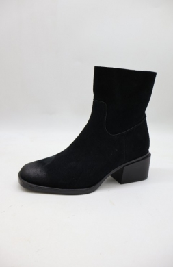 Botki damskie na obcasie (36-41) 9624 BLACK