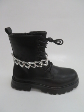 Trapery damskie ocieplane (31-36) 7508-3B BLACK