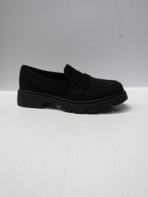 Mokasyny damskie na płaskim (36-41) A-22-299 BLACK