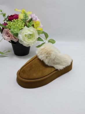 Kapcie damskie ocieplane (36-41) ZH-206 CAMEL