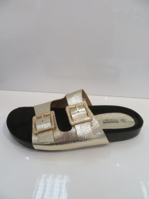 Klapki damskie na płaskim (36-41) GD-YQ-111 GOLD
