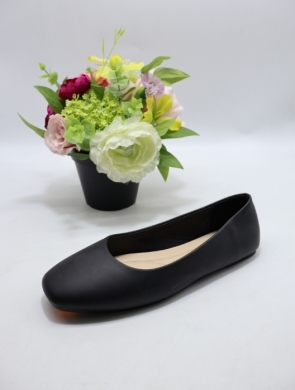 Baleriny damskie (37-42) 3543-4 BLACK