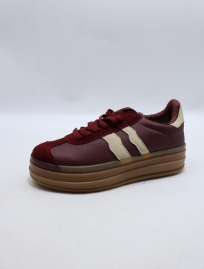 Buty sportowe damskie na płaskim (36-41) 203 RED