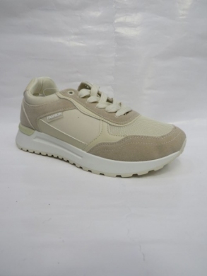 Buty sportowe damskie na płaskim (36-41) FOH-38 BEIGE