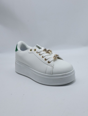 Buty sportowe damskie na płaskim (36-41) 6488 GREEN